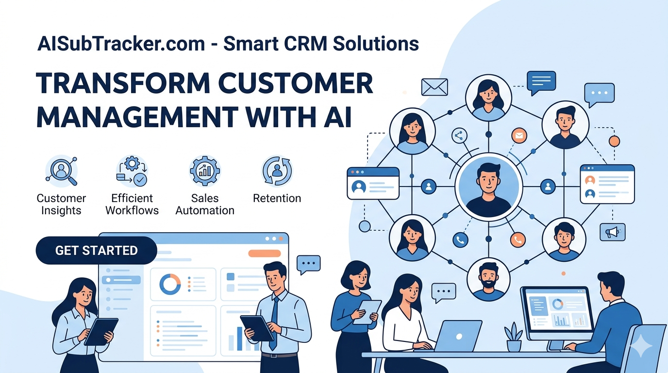 AI SubTracker Smart CRM - Transform Customer Management with AI